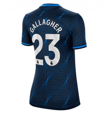 Chelsea Conor Gallagher #23 Bortatröja Kvinnor 2023-24 Kortärmad